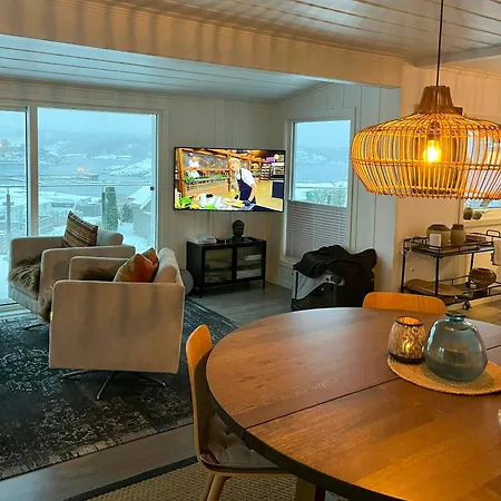 Feriehus House With Sea Views At Brevikstrand Stathelle
